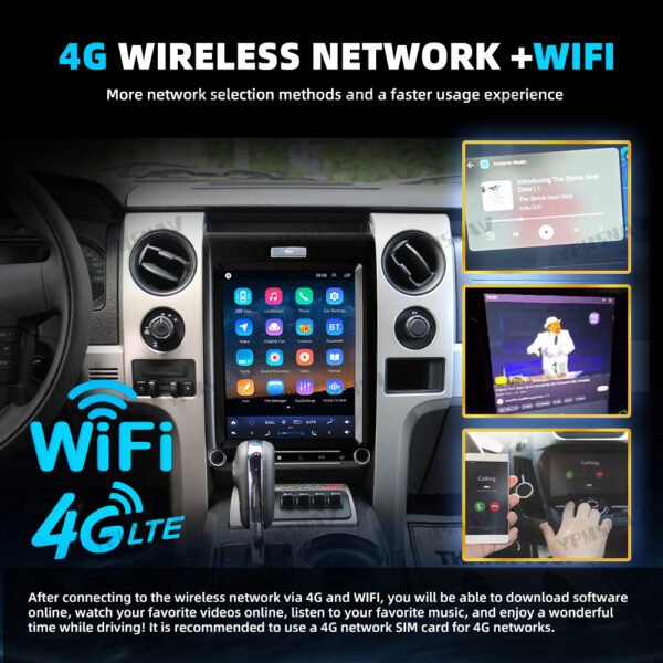 12.1 Inch Car Radio For Ford F150 2009-2013