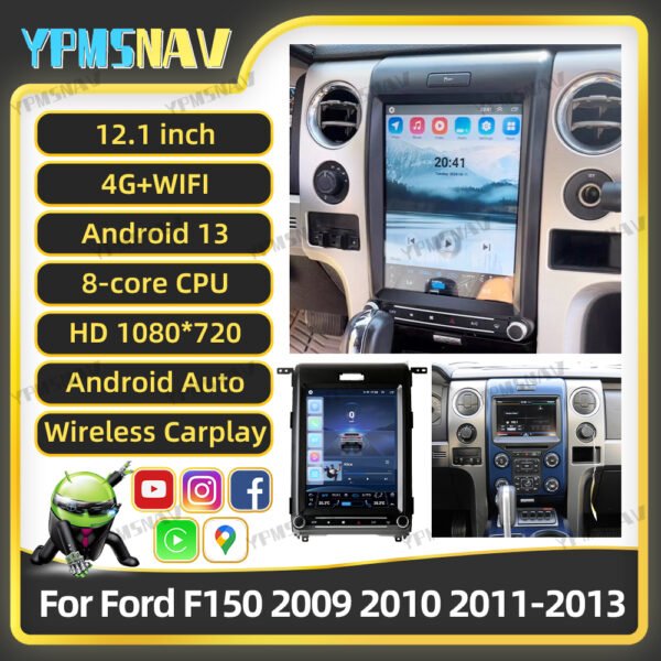 12.1 Inch Car Radio For Ford F150 2009-2013