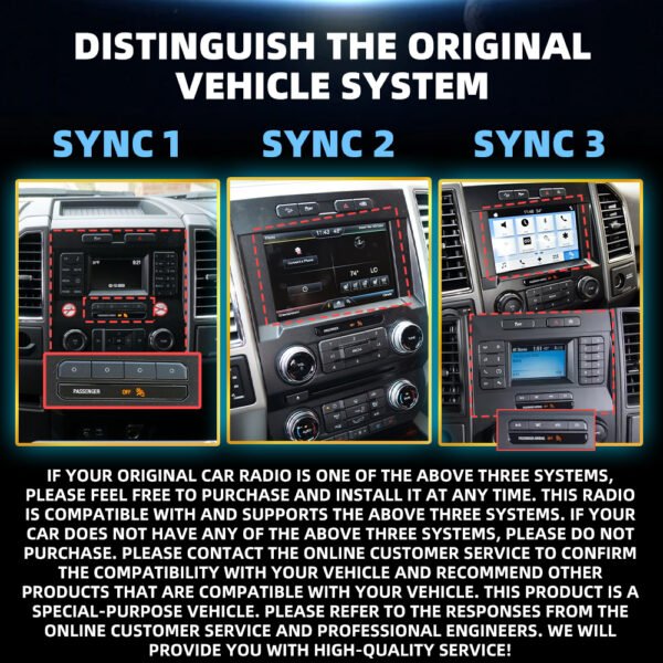 12.1 Inch Car Radio For Ford Raptor F150 F250 F350 2015-2021