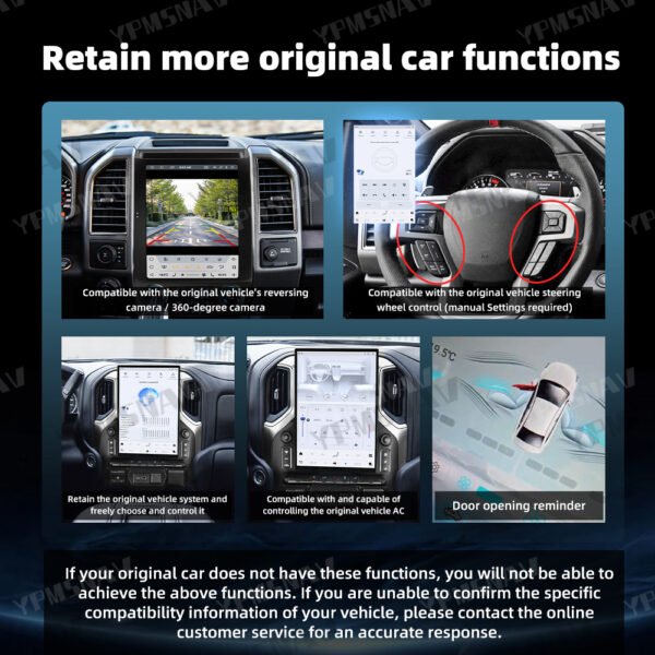 15.6 InchAndroid Car Radio For GMC Sierra Chevrolet Silverado 2019-2023