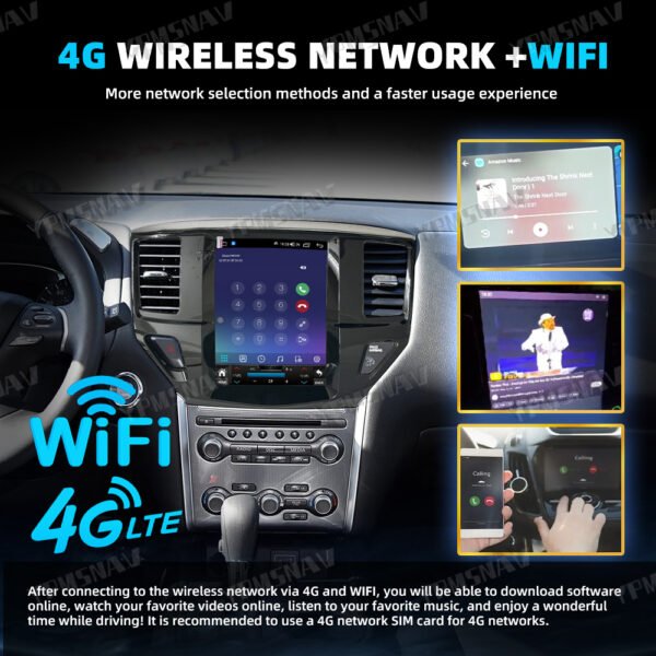 12.1 Inch Car Radio For Nissan Pathfinder R51 2012-2020