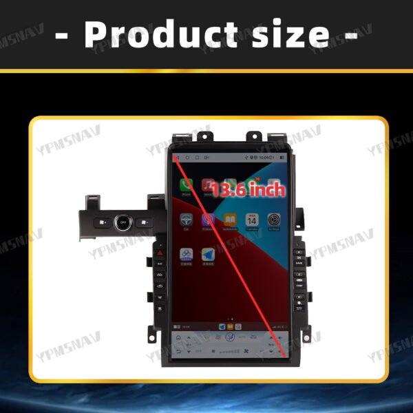 13.6 Inch Car Radio For Nissan GT-R GTR R35 2008-2017