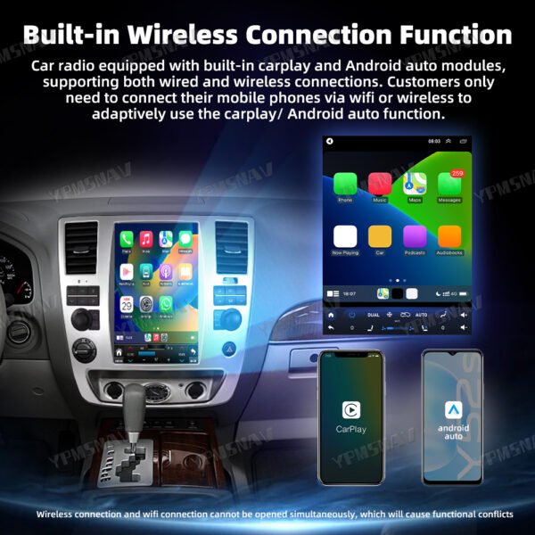 12.1 Inch Car Radio For Nissan Patrol Armada SE For Infiniti QX56 2006-2012