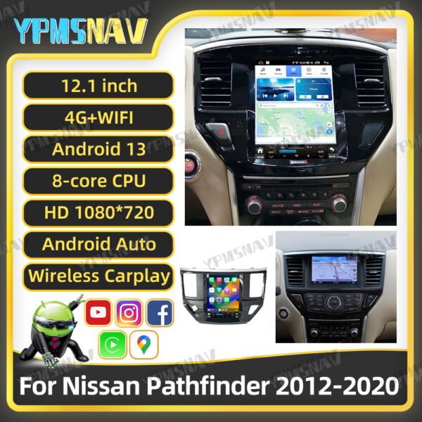 主图 12.1 Inch Car Radio For Nissan Pathfinder R51 2012-2020