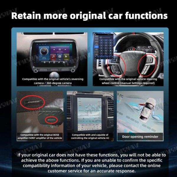 原车方控-空调-倒车 10.25 Inch Car Radio For Chevrolet Camaro 2008-2015