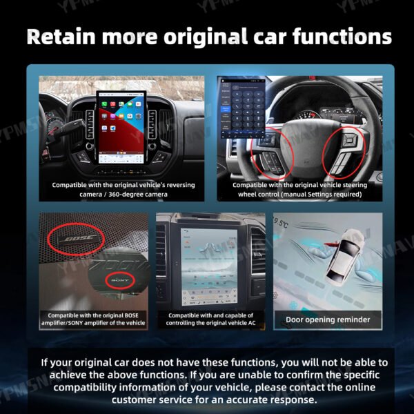 14.4 Inch Car Radio For GMC Sierra For Chevrolet Silverado 2013-2019