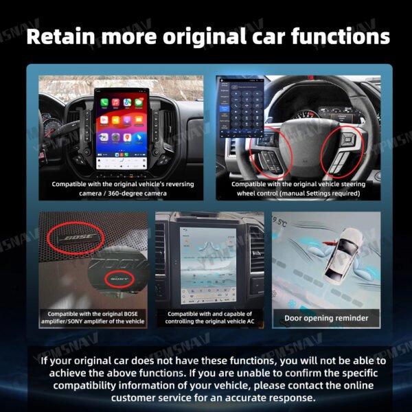 14.4 Inch Car Radio For GMC Sierra For Chevrolet Silverado 2013-2019