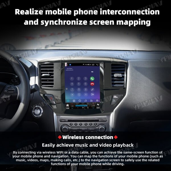 12.1 Inch Car Radio For Nissan Pathfinder R51 2012-2020