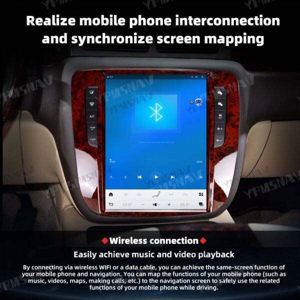 12.1 Inch Car Radio For GMC Yukon Chevrolet Tahoe Silverado 2007-2013