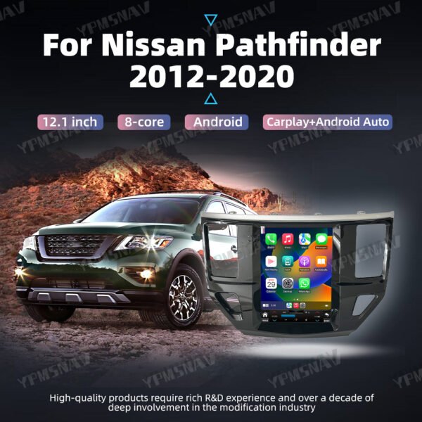 12.1 Inch Car Radio For Nissan Pathfinder R51 2012-2020
