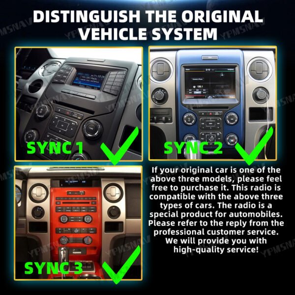 14.4 Inch Car Radio For Ford F150 2009-2013