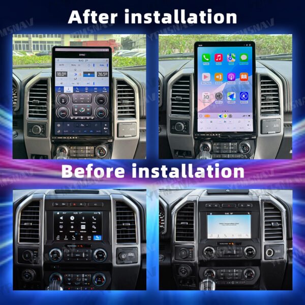 16.8 Inch Car Radio For Ford Raptor F150 F250 F350 2015-2021