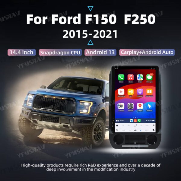 详情页首图 14.4 Inch Car Radio For Ford Raptor F150 F250 F350 2015-2021