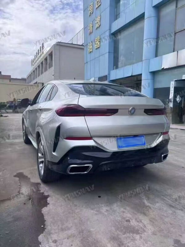 安装后 (2) For BMW X6 E71 (2009-2014) To X6 G06 LCI (2024 Model) M-TECH Body Kit