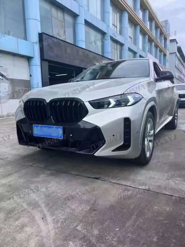 安装后 (4) For BMW X6 E71 (2009-2014) To X6 G06 LCI (2024 Model) M-TECH Body Kit