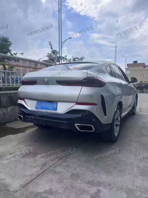 安装后 (5) For BMW X6 E71 (2009-2014) To X6 G06 LCI (2024 Model) M-TECH Body Kit