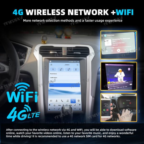 12.1 Inch Car Radio For Ford Mondeo 2013-2018