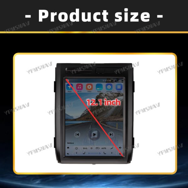 12.1 Inch Car Radio For Ford Raptor F150 2008-2012