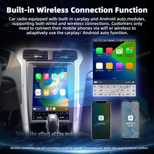 12.1 Inch Car Radio For Ford Mondeo 2013-2018