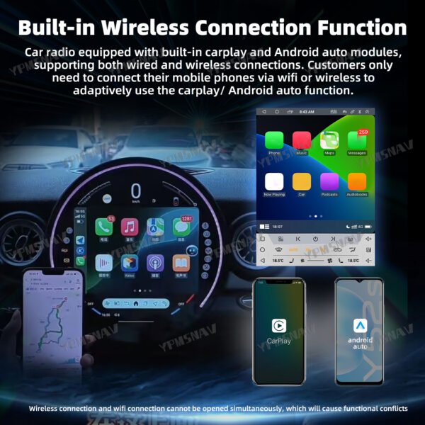 11.8 Inch Car Radio For BMW MINI R56 R60 2007-2014