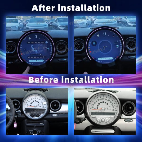 11.8 Inch Car Radio For BMW MINI R56 R60 2007-2014