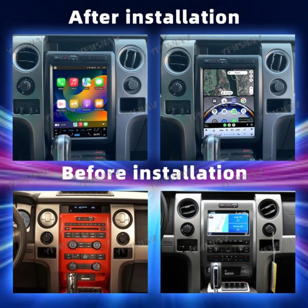 12.1 Inch Car Radio For Ford Raptor F150 2008-2012